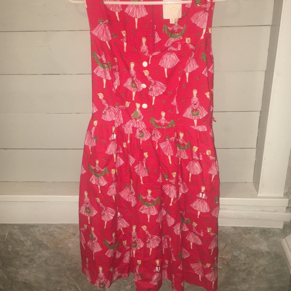 50’s style Christmas dress